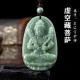Hand-carve Jade Eight Patronus Necklace Pendant Jewelry