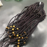 Hand-carved Retractable Necklace Cord Luck