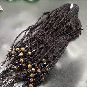 Hand-carved Retractable Necklace Cord Luck