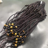 Hand-carved Retractable Necklace Cord Luck