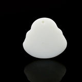 Hand-carve Jade Maitreya Buddha Necklace Pendant Fashion Jewelry Luck Gifts