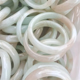 Natural Jade Bangle 54-56mm Luck Bracelet Men Women