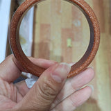 Hand-carved Jade Star Stone Bangle 60-62mm Bracelet Luck