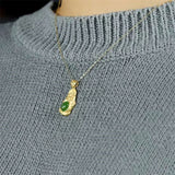 Natural Hand-carved Jade Inlaid 925silver Gufajin Pixiu Necklace Pendant Jewelry