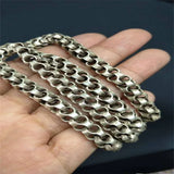 Natural Hand-carved Old Tibetan Silver Dragon Head Necklace Pendant Jewelry Luck