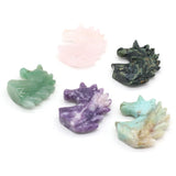 Natural Stone Gems Horse Unicorn Amazonite Home Furnishing Decorations