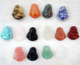 Turquoise Quartz Crystal Buddha Pendant for DIY Jewelry Making