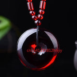 Amber Beeswax Necklace Pendant Charm Jewellery Carved Pendant for Women Men