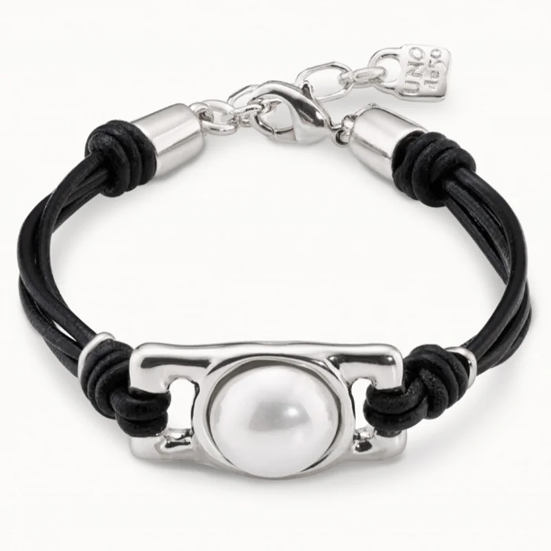 Electroplated 925 Silver Pearl Bracelet - Women's Jewelry Gift