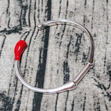 European American Electroplated 925 Silver Bracelet Jewelry Gift