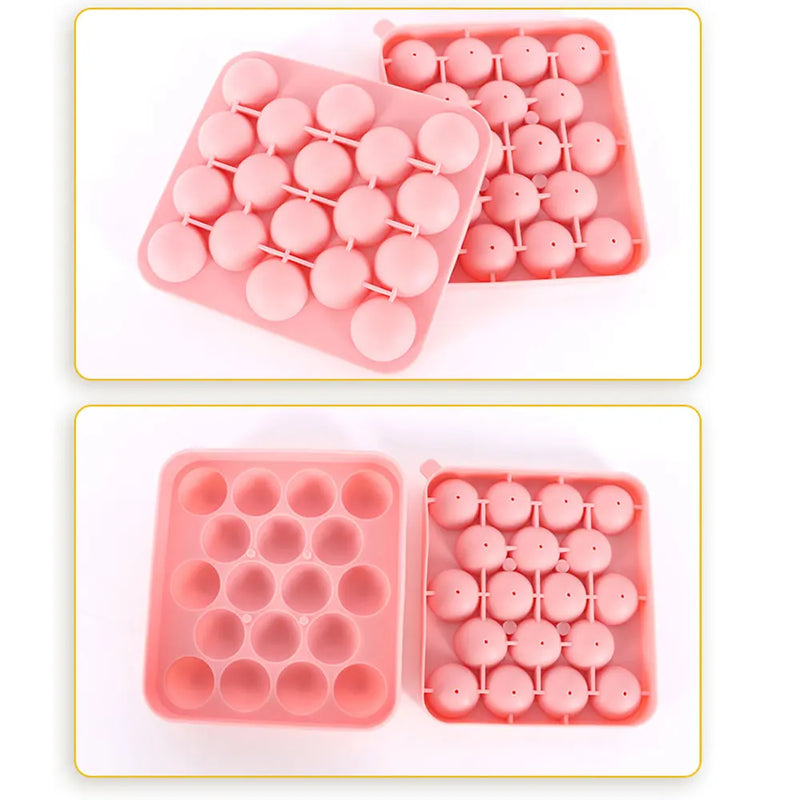 Porous Silicone Ice Tray Mold Easy Demould DIY Epoxy Household Tool