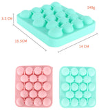 Porous Silicone Ice Tray Mold Easy Demould DIY Epoxy Household Tool