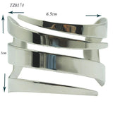 Punk Style Wide Cuff Bangles Bracelet 316l Stainless Steel