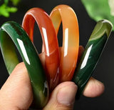 Round Bangles Charm Bracelet for Women Men