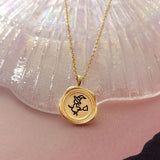 S925 Sterling Silver Witch Pendant Necklace for Women