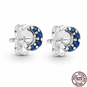 925 Sterling Silver Asymmetric Heart Earrings