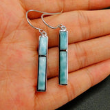 925 Sterling Silver Larimar Pendant Necklace - Hot Selling Design