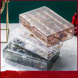Transparent Jewelry Box Earring Necklace Bracelet Frame
