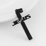 Stainless Steel Cross Pendant - Men and Women Jewelry