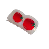Fruit Hair Clip Set of 3, Strawberry, Tomato, Lemon