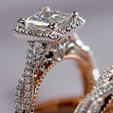 Zircon Wedding Ring Engagement Jewelry