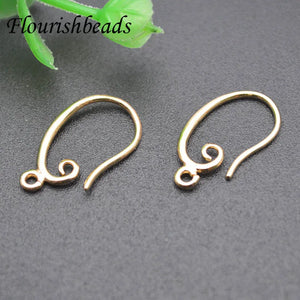 50pcs Nickel-free Plating Hook Earring Earwire DIY Jewelry Finding Accessories