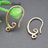 50pcs Nickel-free Plating Hook Earring Earwire DIY Jewelry Finding Accessories