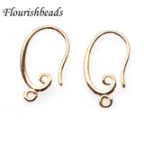 50pcs Nickel-free Plating Hook Earring Earwire DIY Jewelry Finding Accessories