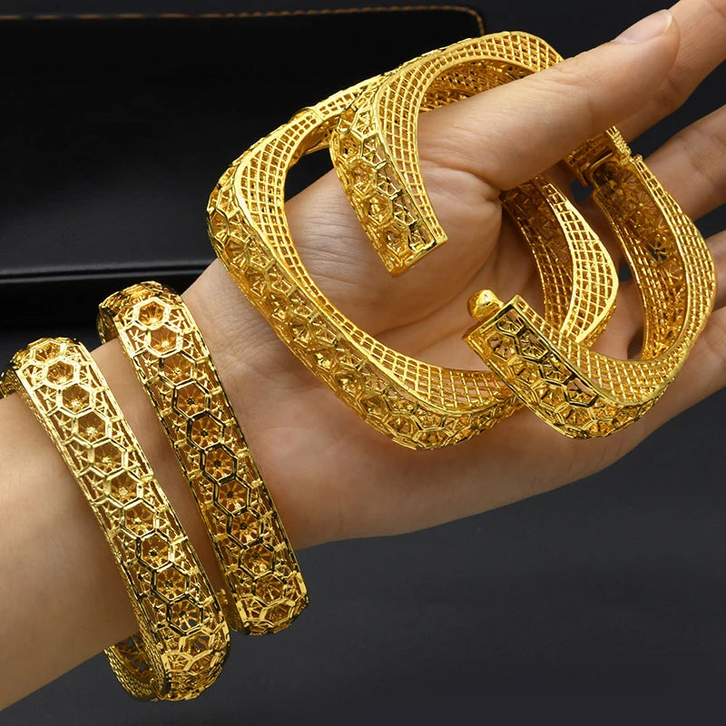 Women 24K Jewelry Bracelets Ethnic Vintage Bracelets Kad?n Bileklik Modelleri