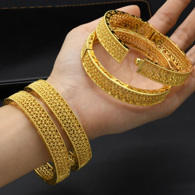 Women 24K Jewelry Bracelets Ethnic Vintage Bracelets Kad?n Bileklik Modelleri