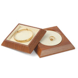 Wooden Jewelry Plate Ring Bracelet Display Tray Counter Storage