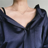 925 Silver Bead Necklace for Women