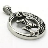 Party Punk Skull Pendant Stainless Steel Band Hot!