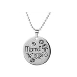 Hot Spanish Mama Necklace Key Chain Pendant