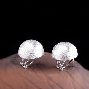 Spherical Silver Ornaments Earrings S925 Silver Women's Earrings