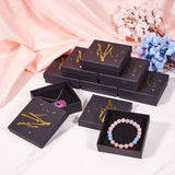 Hot Stamping Cardboard Jewelry Boxes for Rings Watches Necklaces Earrings