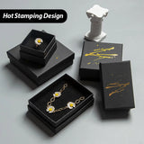 Hot Stamping Cardboard Jewelry Boxes for Rings Watches Necklaces Earrings