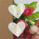 Love Heart Hot Stamp Stickers 200Pcs