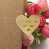 Love Heart Hot Stamp Stickers 200Pcs