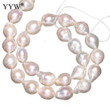 9-10mm Potato Freshwater Pearl Beads 15 Inch Strand