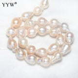 9-10mm Potato Freshwater Pearl Beads 15 Inch Strand