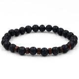 Hot Flash Lava-rock Stone Hand String Bracelets
