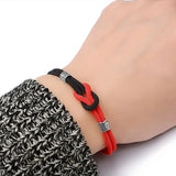 925 Silver Sterling Prayer Buddhism Bracelet Double Knot Woven Amulet