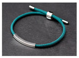 925 Silver Prayer Buddhism Bracelet - Amulet Jewelry