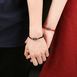 925 Silver Tibetan Buddhism Love Hand-woven Bracelet