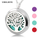 Tree of Life Aromatherapy Oil Locket Necklace Pendant
