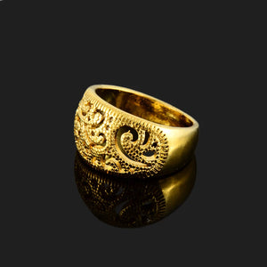 Hot Hollow Round Rings Jewelry Classic High Quality Men Women Gift