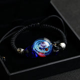 Galaxy Solar System Bracelet Glass Bead Bangles & Bracelets Jewelry