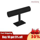 Velvet T Bar Watch Headband Holder Organizer
