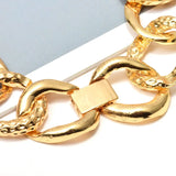 Vintage Metal Statement Necklace for Women